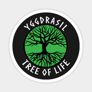 tree of life Yggdrasil Green Valhalla Vikings Magnet